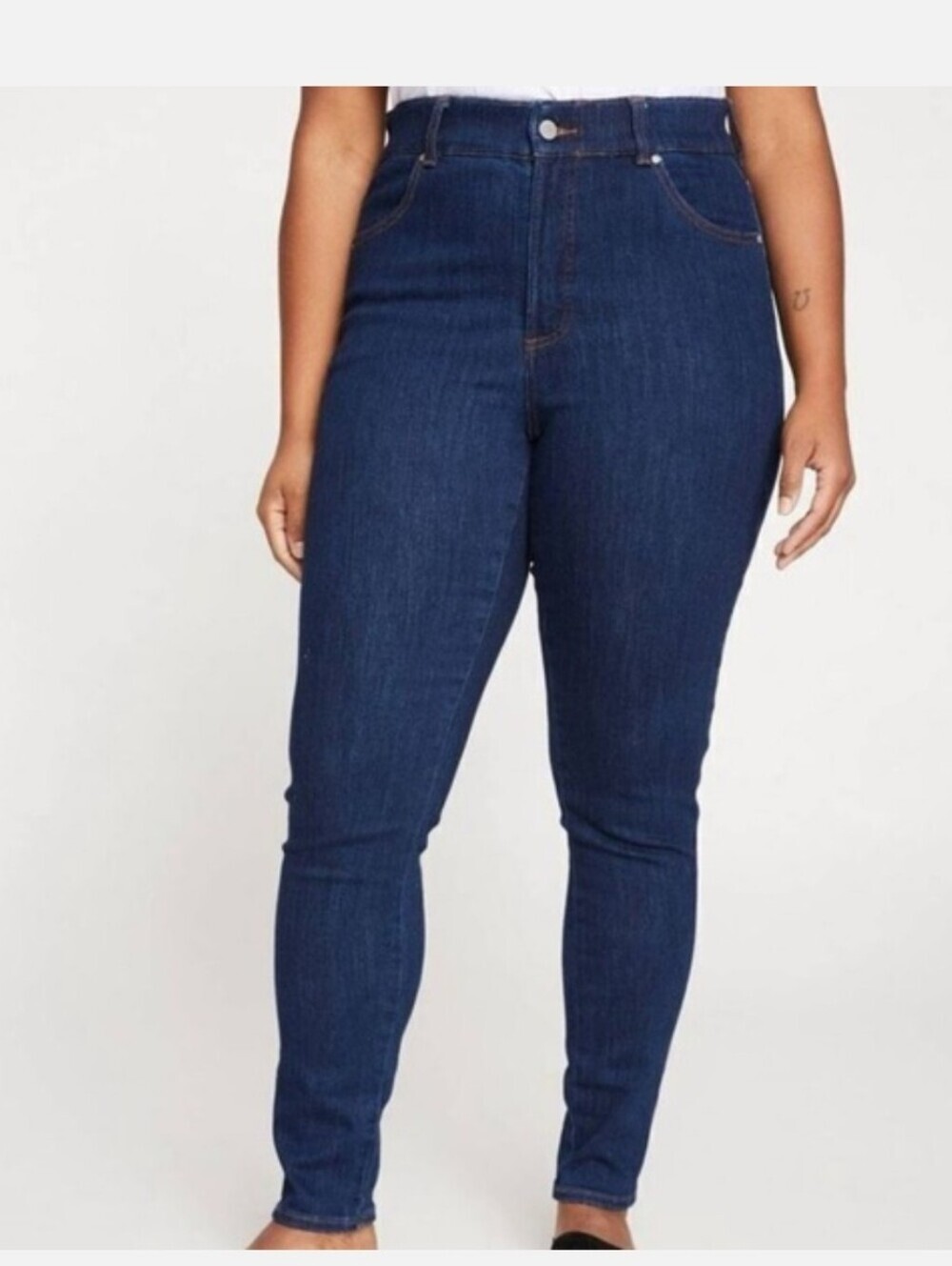 Universal Standard Riviera High Rise Skinny Jeans Size 10